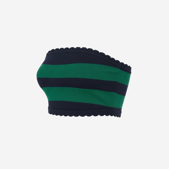 Anthropologie Mandy Striped Strapless Top - Picture 6 of 12